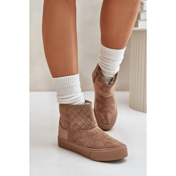 BIG STAR SHOES Ankle snow boots with zip insulated with fur Big Star 59905931