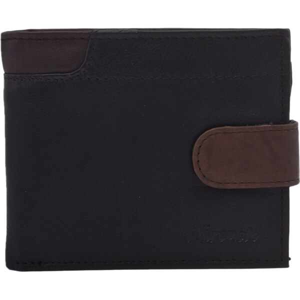 Mercucio Pánska kožená peňaženka 2311801 čierna 28213470