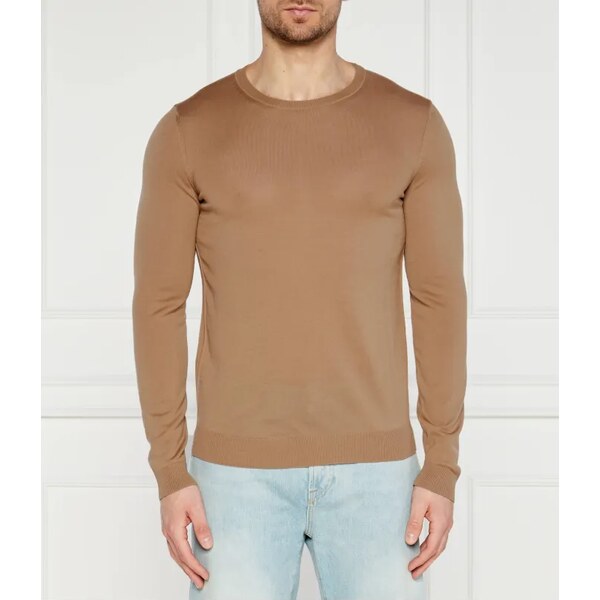 BOSS BLACK vlnený sveter leno-p | slim fit 37215223