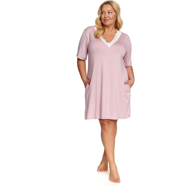 Dámska nočná košeľa 7153 fialová - Doctornap 58235163