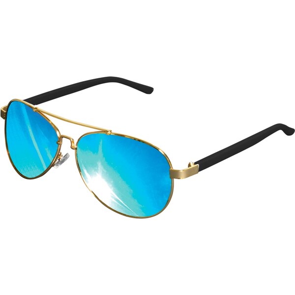 MSTRDS Sunglasses Mumbo Mirror Gold/Blue 58240022