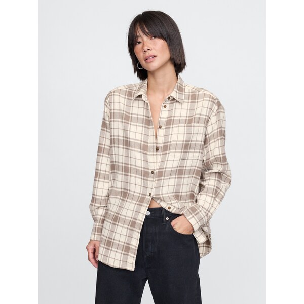 GAP Dámska Oversize flanelová košeľa Big Shirt 615180-02 66266561