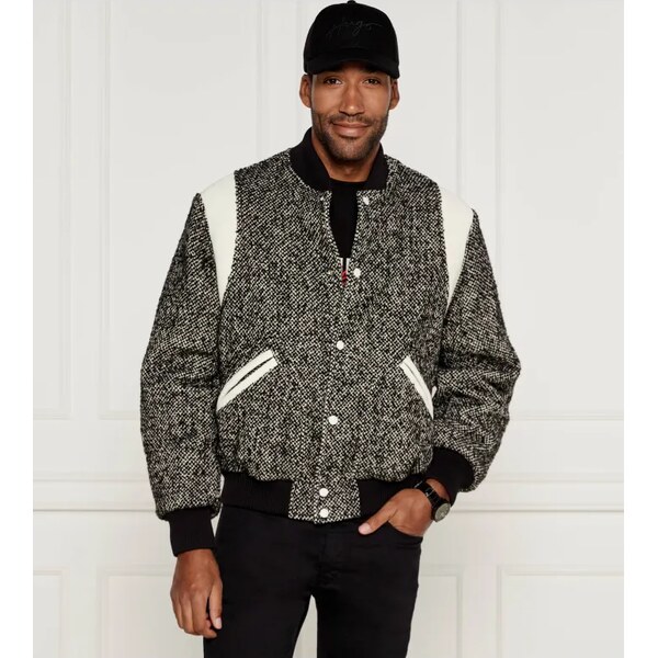 Kenzo Bunda bomberka | Regular Fit | s prímesou vlny 58240944