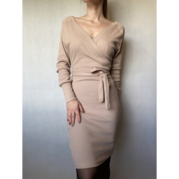 modnenakupy.sk Dámske rebrované šaty CHRISTY 58246933