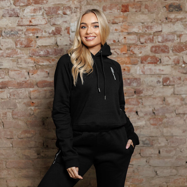 Dámska športová mikina Iron Aesthetics Comfy, čierna 58251229