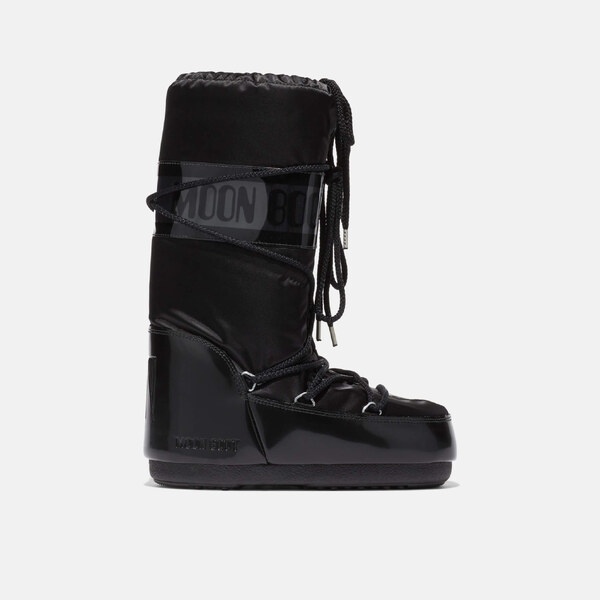 Dámske čierne snehule Moon Boot Icon Glance 62028985