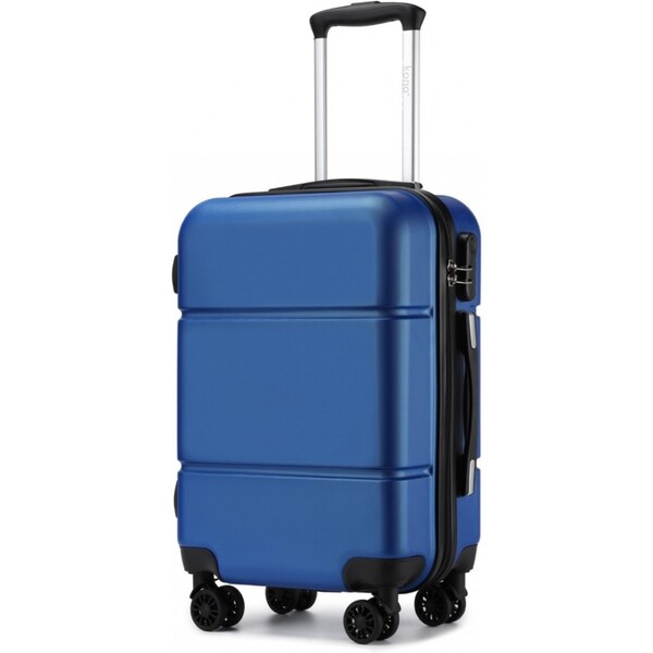 KONO Kufor - praktický na cesty, ABS s kolieskami, ver.2, tmavomodrý 58254208
