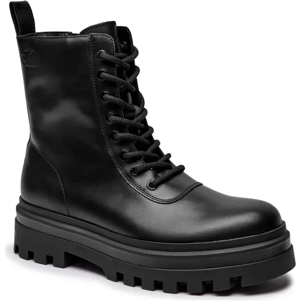 Calvin Klein Jeans Kožené šnurovacie topánky LUGGED 61696237