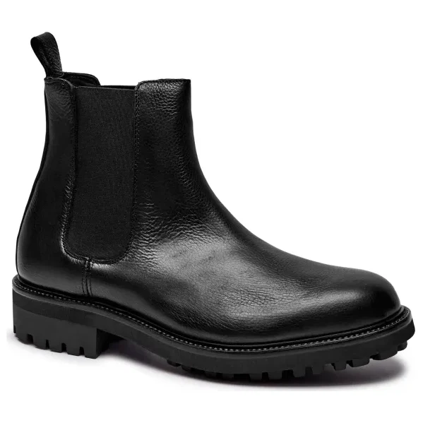 Calvin Klein Kožené jazdecké topánky CHELSEA 58255497