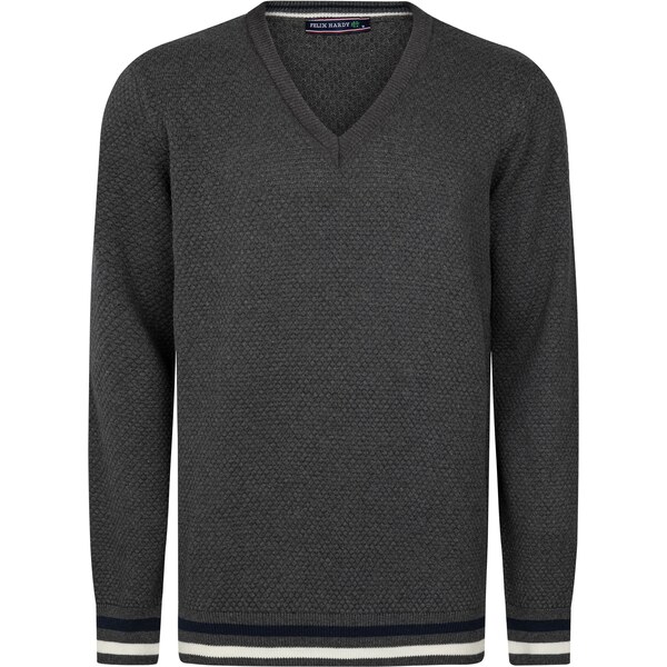 Felix Hardy Sveter antracitová / čierna / biela 58259165