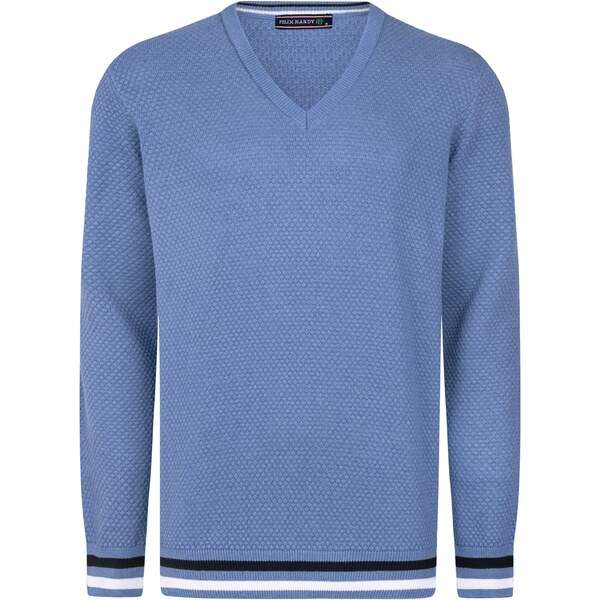 Felix Hardy Sveter zafírová / tmavomodrá / biela 58259166