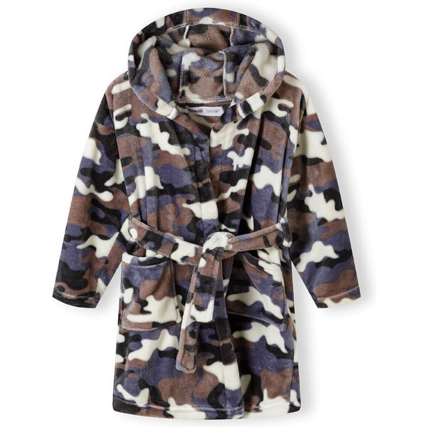 MINOTI Župan modrá / hnedá / čierna / biela 58259290