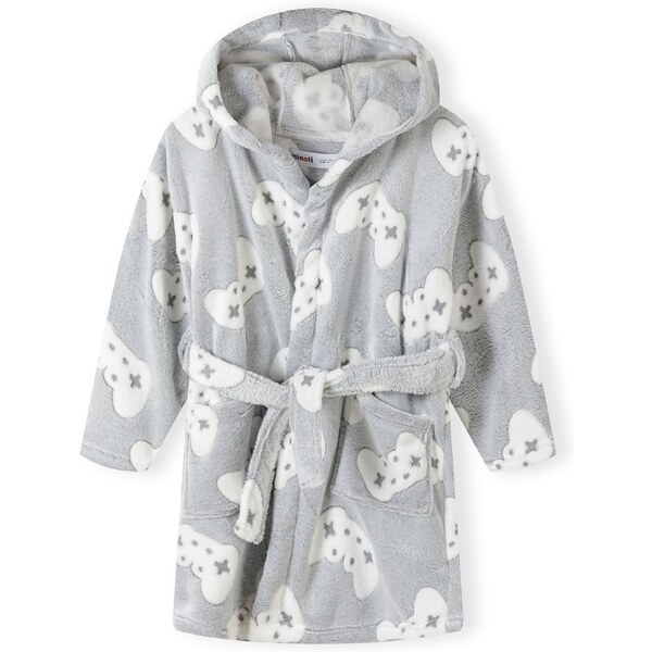 MINOTI Župan sivá / biela 58259291