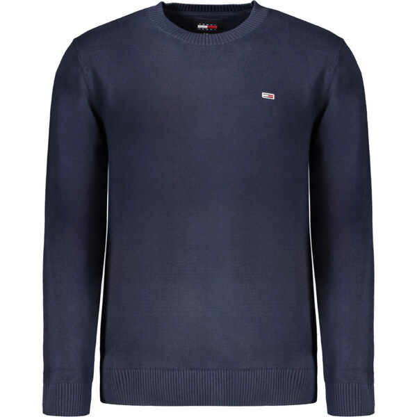 Tommy Hilfiger Jeans Detský modrý sveter z organickej bavlny 66473844