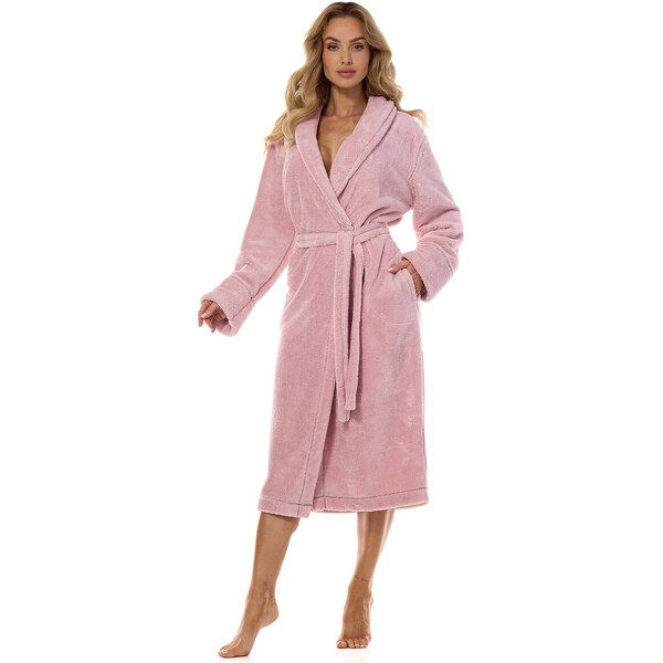 L&L 2413 Camelia dlhý dámsky župan M-2XL 61067659