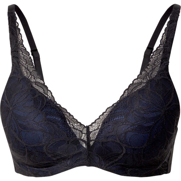 TRIUMPH Podprsenka Body Make-Up Illusion tmavomodrá / čierna 58276118