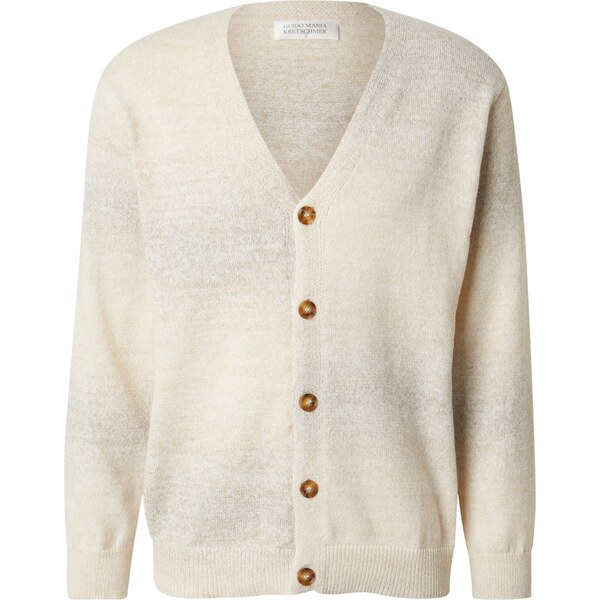 Guido Maria Kretschmer Men Kardigán Ilja béžová melírovaná 58422333