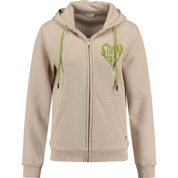 Key Largo Tepláková bunda SWEET APPLE béžová / zelená 58423521