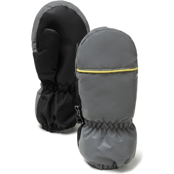 MINOTI Rukavice žltá / sivá / čierna 58275990