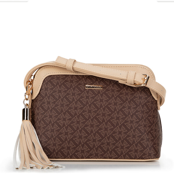 Hnedá crossbody kabelka Wittchen 99-4Y-506-4 66065515