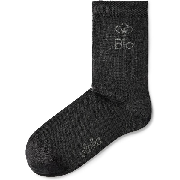 Vlnka Bio bavlnené ponožky čierna 65063401