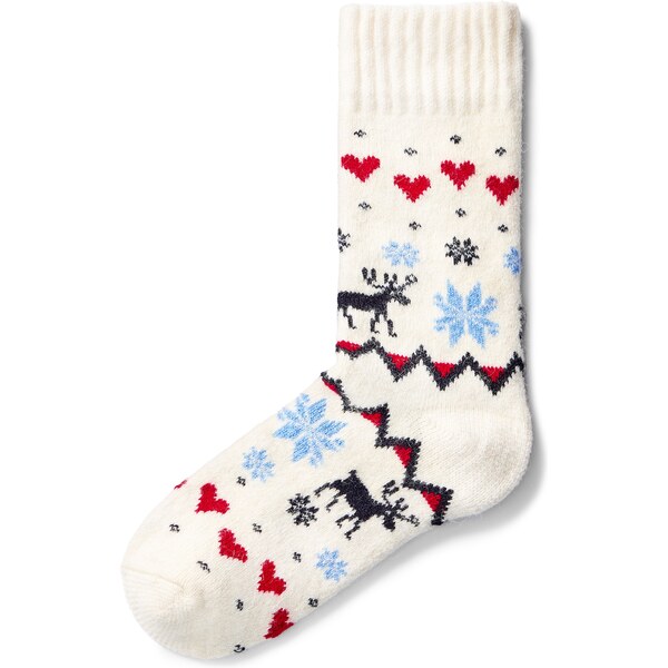 Vlnka Ponožky s ovčou vlnou Merino sobia láska prírodná 58396988