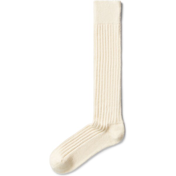 Vlnka Podkolienky s ovčou vlnou Merino so zdravotným lemom biela 58396993