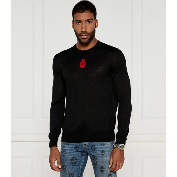 Alexander McQueen Vlnený sveter JUMPER | Regular Fit 58292627
