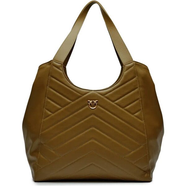 Pinko Kožená shopper kabelka PUZZLE 58295424