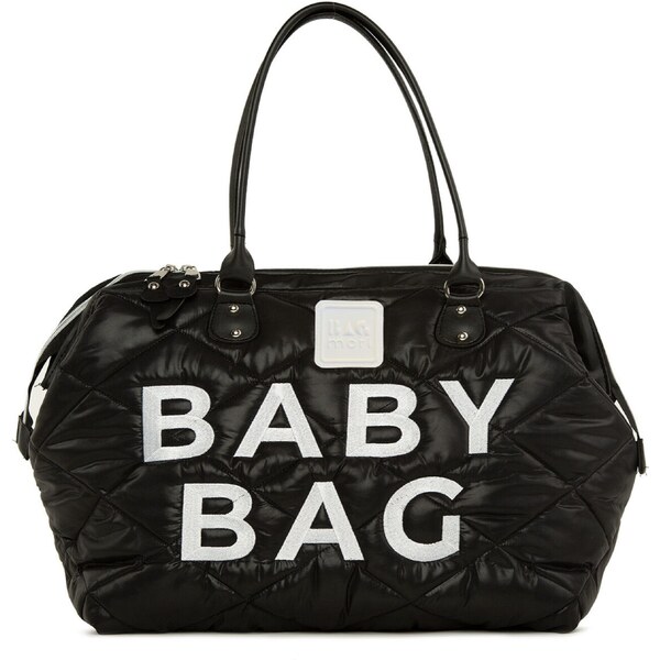 Bagmori Prebaľovacia taška čierna / biela 58302240