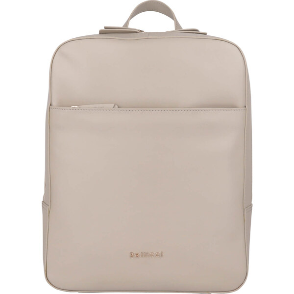 Dámsky kožený batoh Bellicci Miley - béžová 58297920
