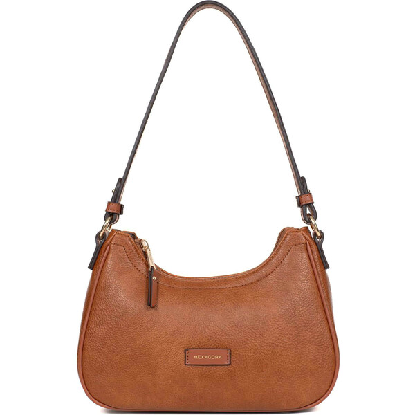 Dámska crossbody kabelka Hexagona Heli - hnedá 58298088
