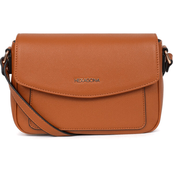 Dámska crossbody kabelka Hexagona Aitana - koňak 58298127