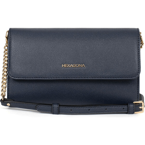 Menšia dámska kabelka na mobil a doklady Hexagona Gloria - tmavo modrá 58298125