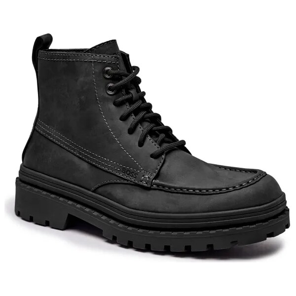 BOSS BLACK Kožené vysoké topánky Nebular 58245314