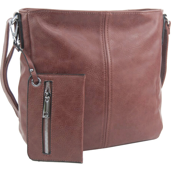BELLA BELLY Staroružová dámska stredne veľká crossbody kabelka 1911-BB 58298350
