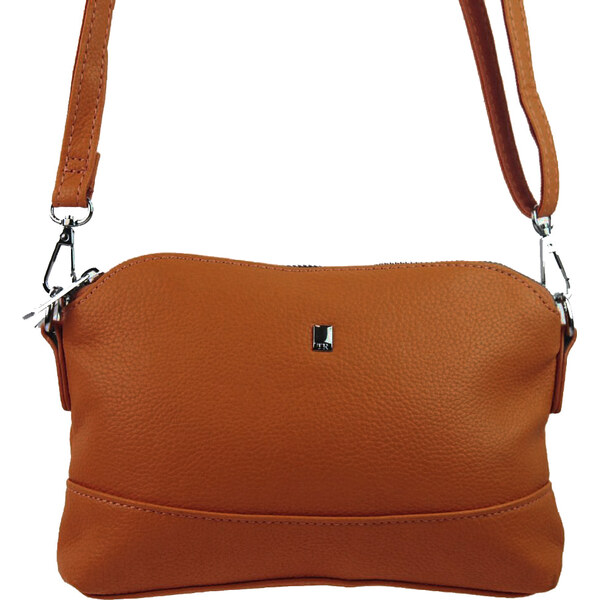 BELLA BELLY Hnedá crossbody dámska kabelka s tromi oddielmi 5414-BB 58300312