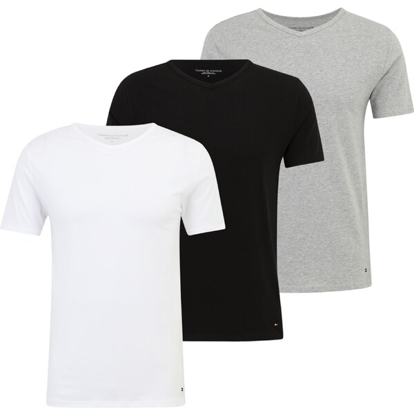 Tommy Hilfiger Underwear Tričko sivá / čierna / biela 58302637