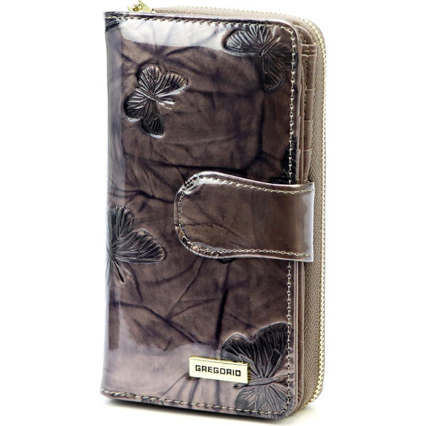 Dámska kožená peňaženka Gregorio sivá KZ52696 62179165