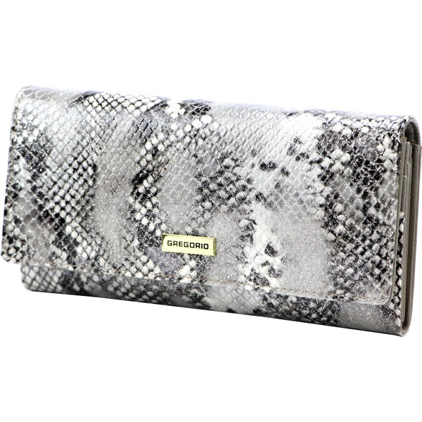 Dámska kožená peňaženka Gregorio sivá KZ52637 62179173