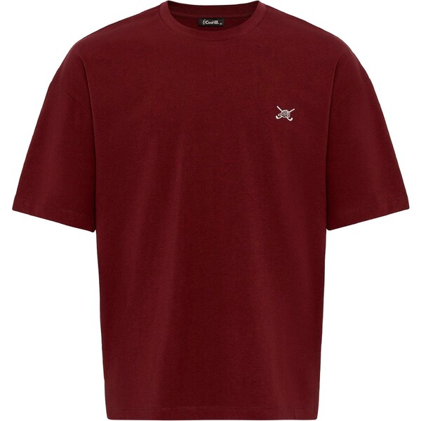 Cool Hill Tričko bordová / biela 60440215