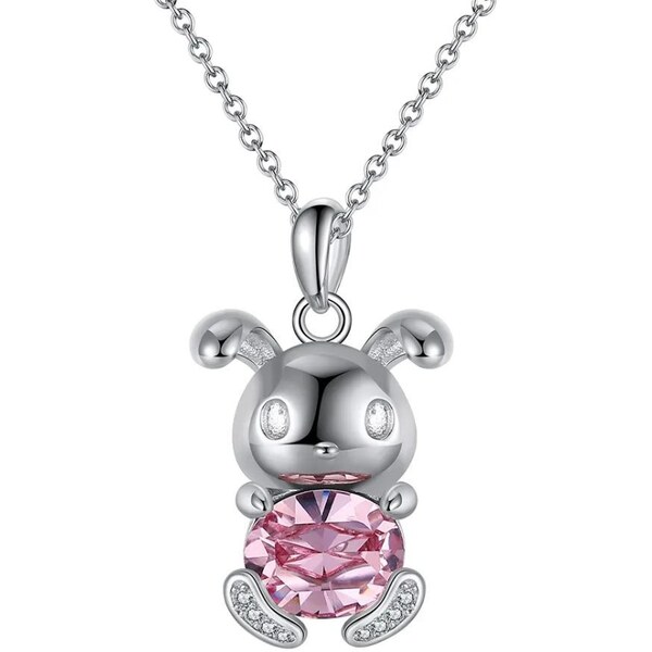 MAJYA Strieborná retiazka s príveskom BUNNIE 11220 64582194