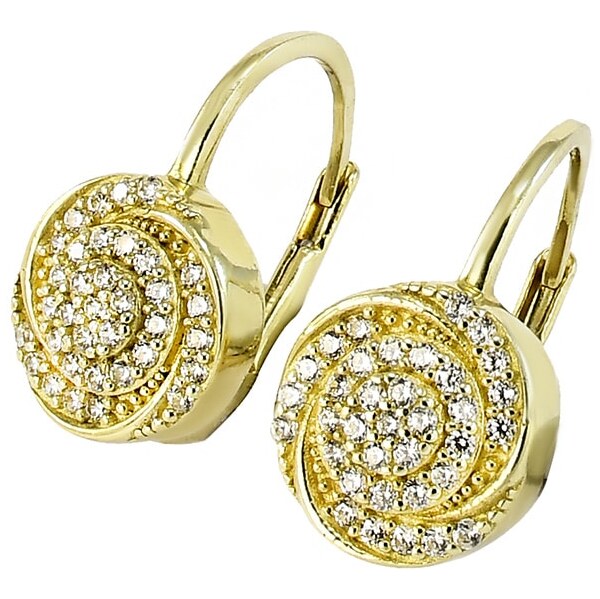 zlaté náušnice Glare 88 51197079