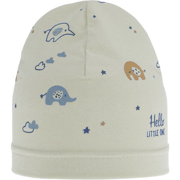 AGBO Jesenná/jarná chlapčenská čiapka béžová Afil 58315223