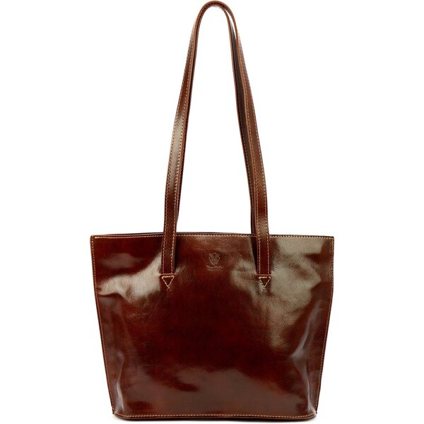 FLORENCE Dámská kožená kabelka Ester hnedá 58314255