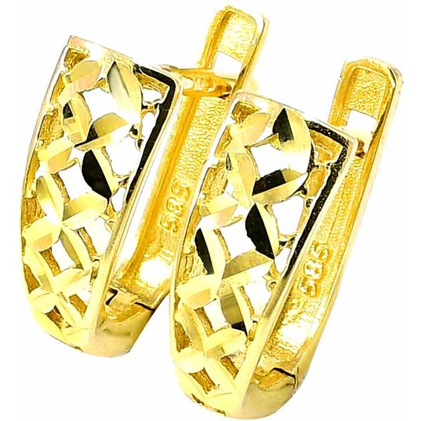 Zlaté náušnice Glare 765 51003821