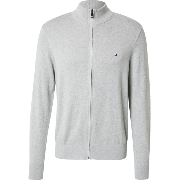 TOMMY HILFIGER Kardigán sivá melírovaná 58422254