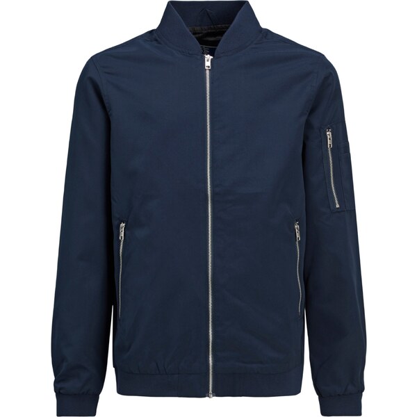 Jack & Jones Junior Prechodná bunda JJERush námornícka modrá 22617636
