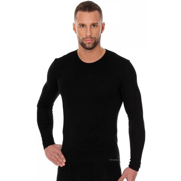 BRUBECK Pánske tričko 1120 black 58325521