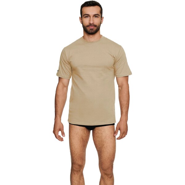 HENDERSON Pánske tričko 19407 T-line beige 58325547